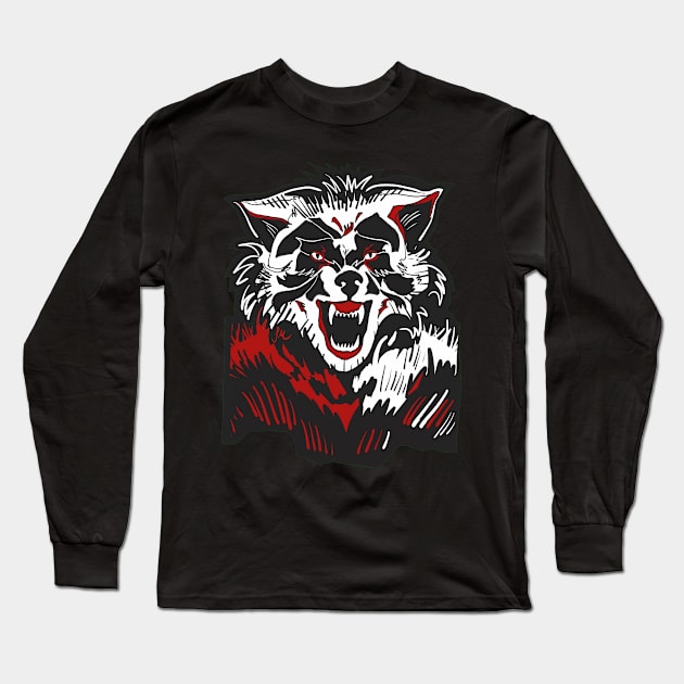 Hombre Lobo Long Sleeve T-Shirt by theprometeus